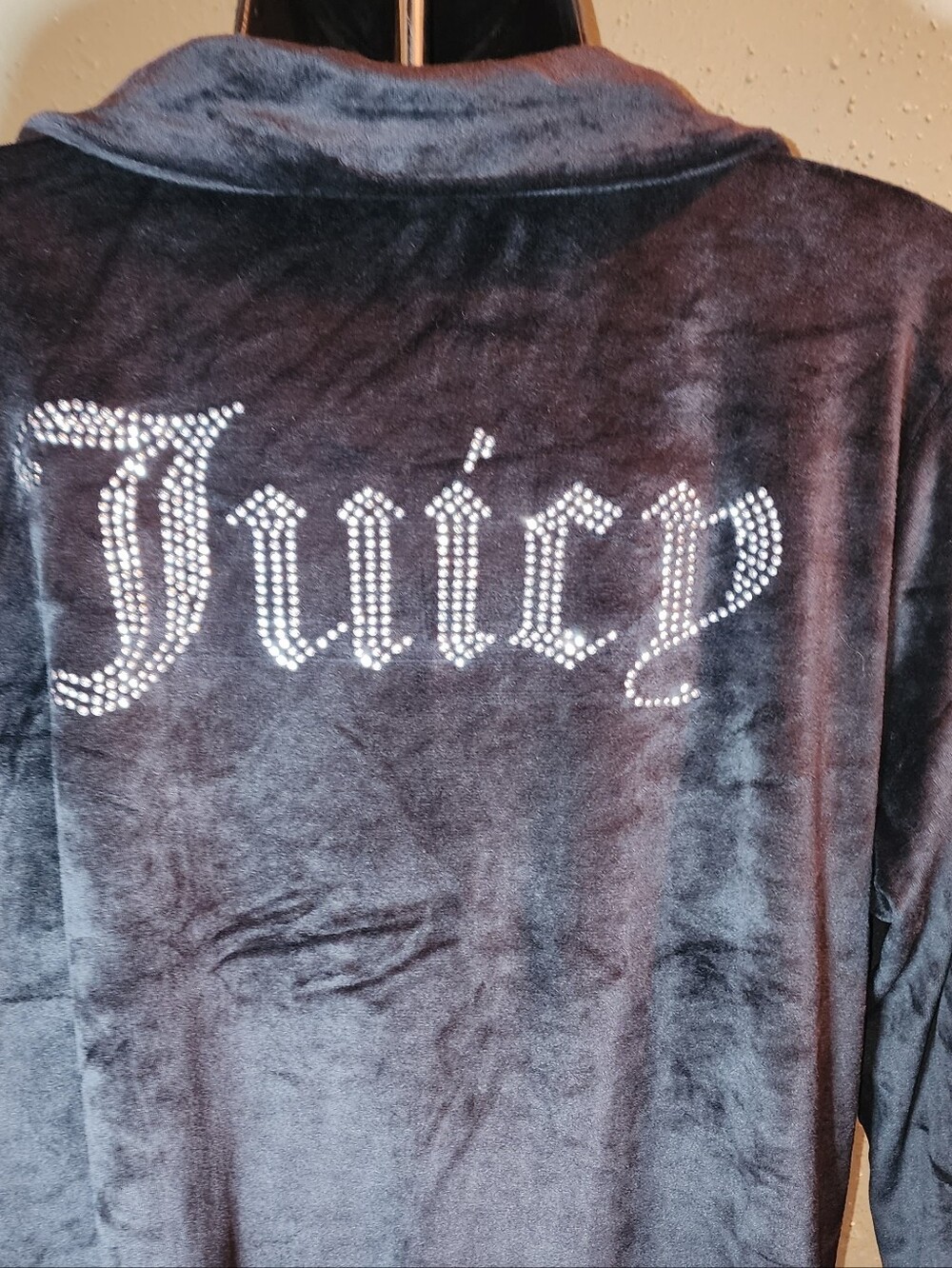 Juicy Couture Black  Sleepwear  Top  with Rhinstones